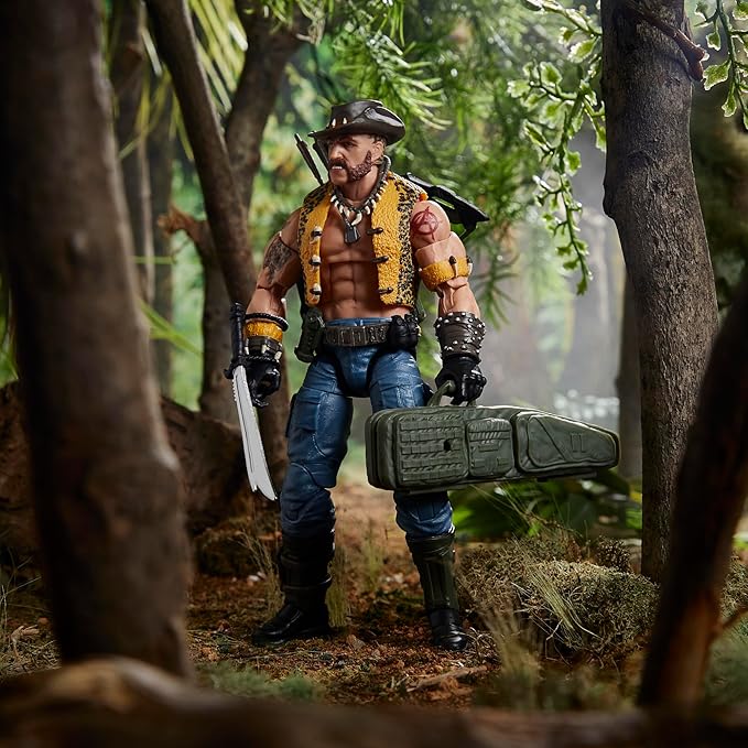 G.I. Joe Classified Series #125, Dreadnok Gnawgahyde and Pets Porkbelly & Yobbo, Collectible 6-Inch Action Figure with 16 Accessories