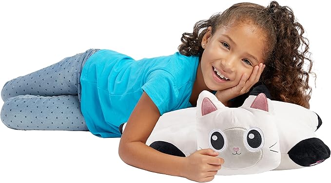Pillow Pets Pandy Paws Stuffed Animal Plush, 16", NBCUniversal Gabby's Dollhouse Toy