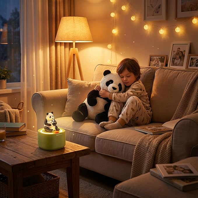 Magic AI Children's Storytelling Toy Machine -Little Red Riding Hood and Alex The Panda's Journey Home Personalized Interactive Stories with Smart Q&A, Fun Character Toys