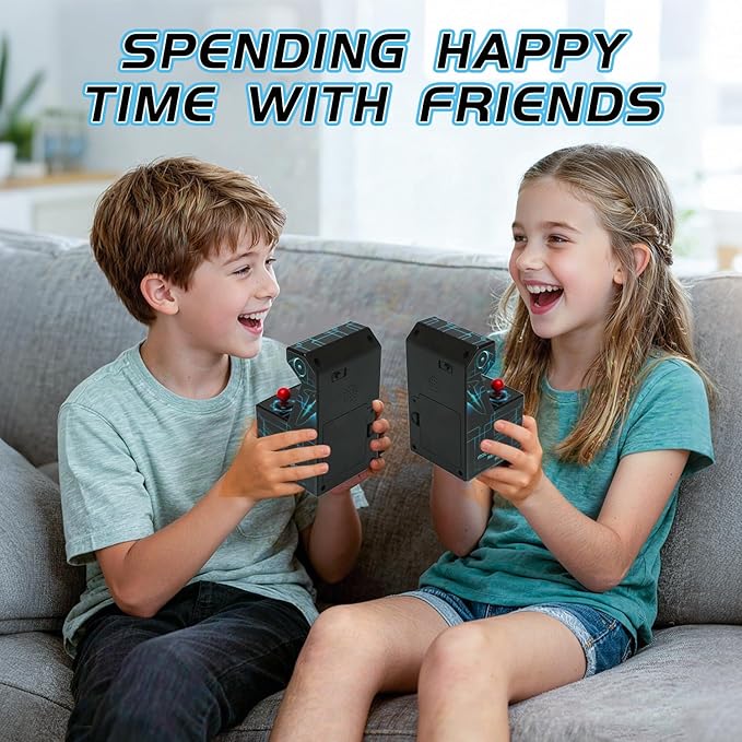 Retro Mini Arcade Machine,240 in 1 Portable Game Console with 2.5" Color Screen, 8-Bit Games, Joystick & Built-in Speaker (Batteries Included)