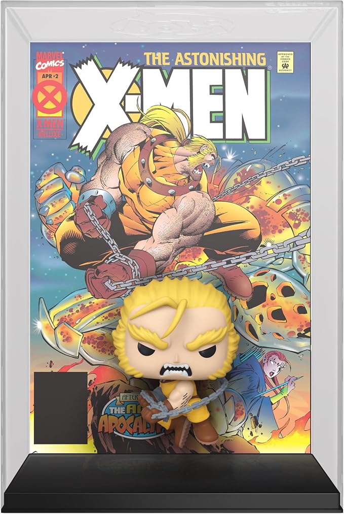Funko Pop Comic Cover: Marvel - Age of Apocalypse Sabretooth, Amazon Exclusive - Collectable Vinyl Figure - Gift Idea - Official Merchandise - Toys for Kids & Adults