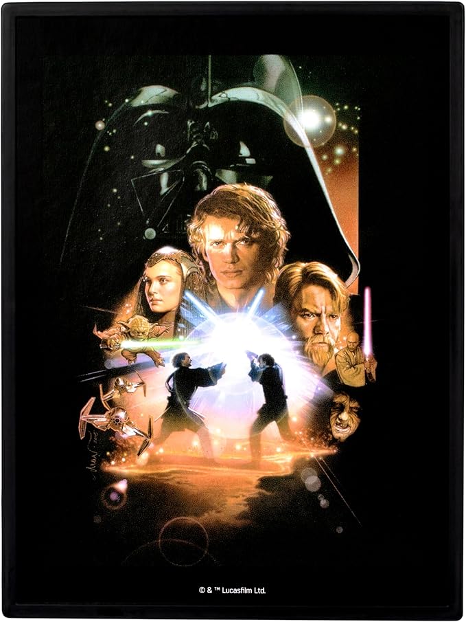FANDROP SW01-Star Wars: Revenge of The Sithâ - OBI-Wan Kenobi VS. Darth Vader, FANDROP Combines an Epic Diorama, Artifacts & Scene Marker Creating A Display to Enhance Any Star Wars Collection