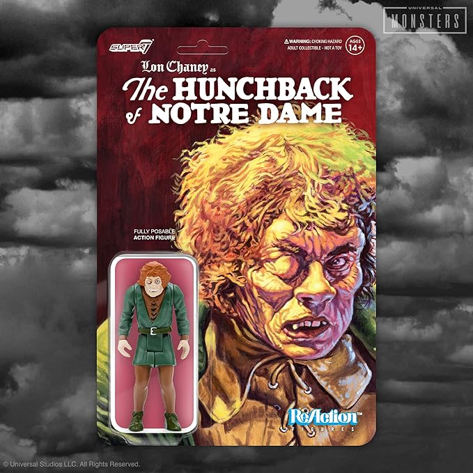 Super7 Universal Monsters The Hunchback of Notre Dame 3.75 in Reaction Figure