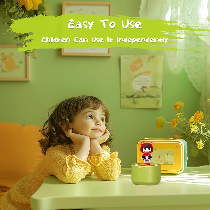 Al Children's Storytelling Toy Machine -Interactive Audio Player, Little Red Riding Hood's Adventures, Ideal for Storytelling, Bedtime, Learning, Travel, and Play, Preferred Gift for Children