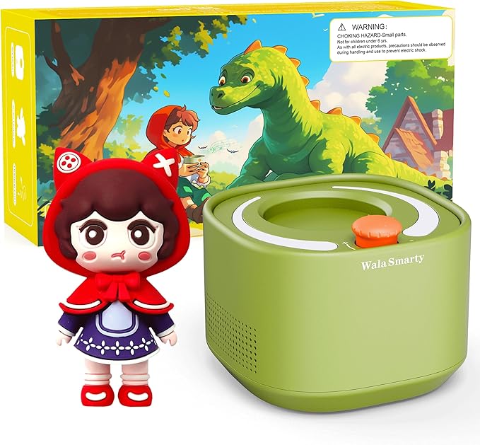 Al Children's Storytelling Toy Machine -Interactive Audio Player, Little Red Riding Hood's Adventures, Ideal for Storytelling, Bedtime, Learning, Travel, and Play, Preferred Gift for Children