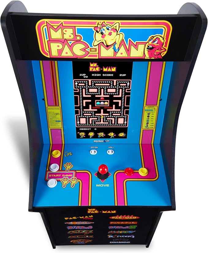 Arcade1Up Ms. Pac-Man Classic SE Arcade Machine