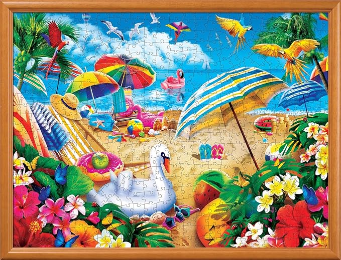 Masterpieces 550 Piece Jigsaw Puzzle for Adults and Family - Weekend Escape - 18"x24"