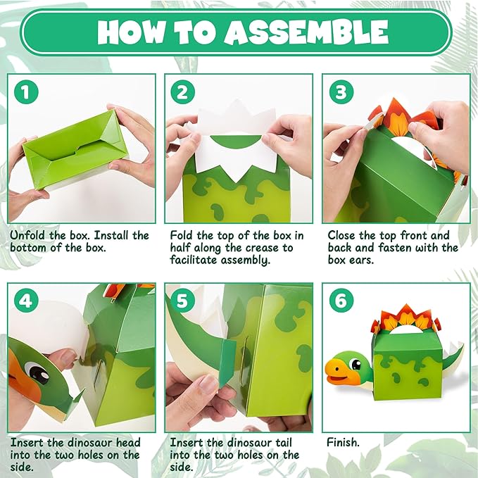 Dinosaur Party Favors, Dinosaur Birthday Party Supplies, Dinosaur Goodie Bags for Kids Birthday, Dino Gifts Bags Fillers Stuffers, Dinosaur Themed Party Toys