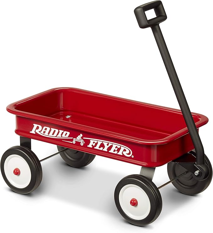 Radio Flyer Miniature Kids Wagon 16.5”, Toy Wagon with Wheels, Rolling Cart for Toddlers & Kids, Indoor & Outdoor Play or Baby Shower Decoration, Ages 1.5+
