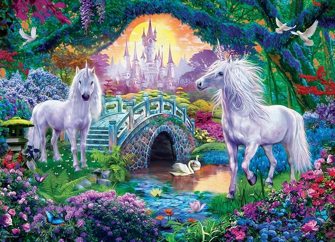 Unicorns in Fairy Land by Jan Patrik