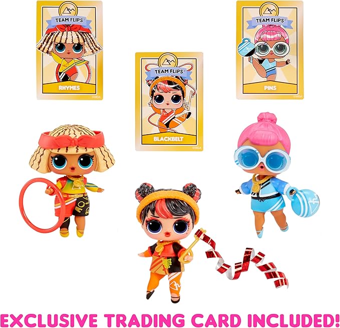 LOL Surprise All Star Sports Gymnastics with Collectible Doll, 8 Surprises, Gymnastics Theme, Balance Beam Ball, Sports Doll, Great Gift, Limited Edition Doll