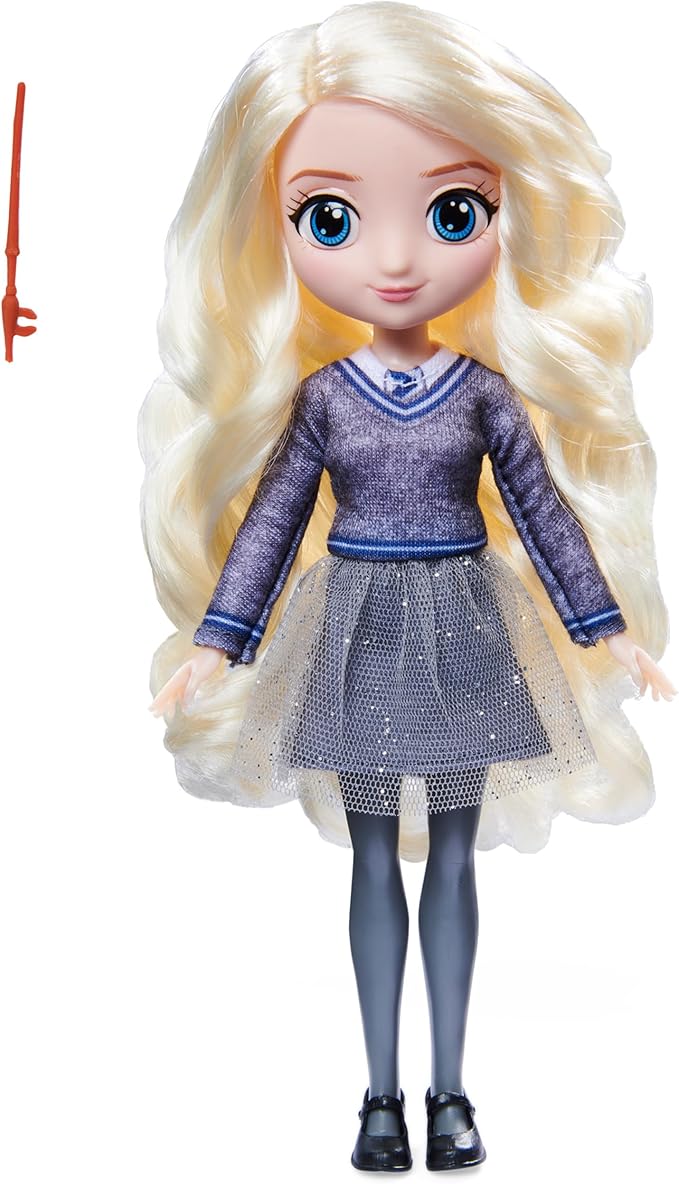 Wizarding World Harry Potter, 8-inch Luna Lovegood Doll, Kids Toys for Ages 5 and up