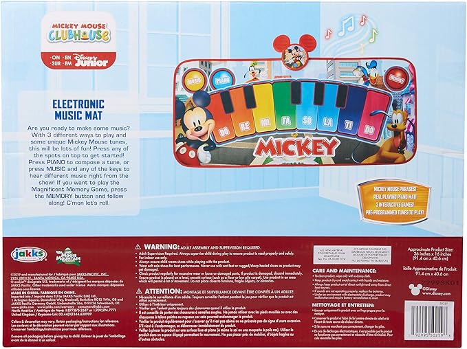 Mickey Mouse Music Mat Electronic Piano Dance Mat