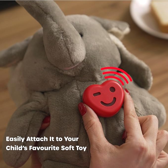 ToyPal – AI Storytelling & Music Player for Kids | Bluetooth Soft Toy Attachment | 500+ Free Personalized Audio Stories | Portable, Screen-Free Speaker | Kids Bedtime & Learning Companion