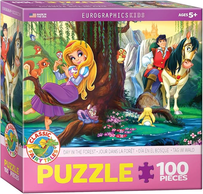 EuroGraphics Day in the Forest Jigsaw Puzzle (100-Piece)