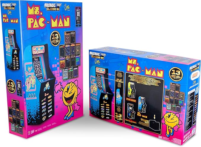 Arcade1Up Ms. Pac-Man Classic SE Arcade Machine