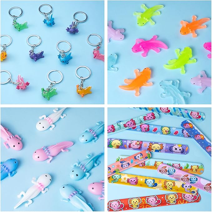 Axolotl Party Favors Birthday Decorations Axolotl Goodie Bag Stuffers for Party Decorations Supplies
