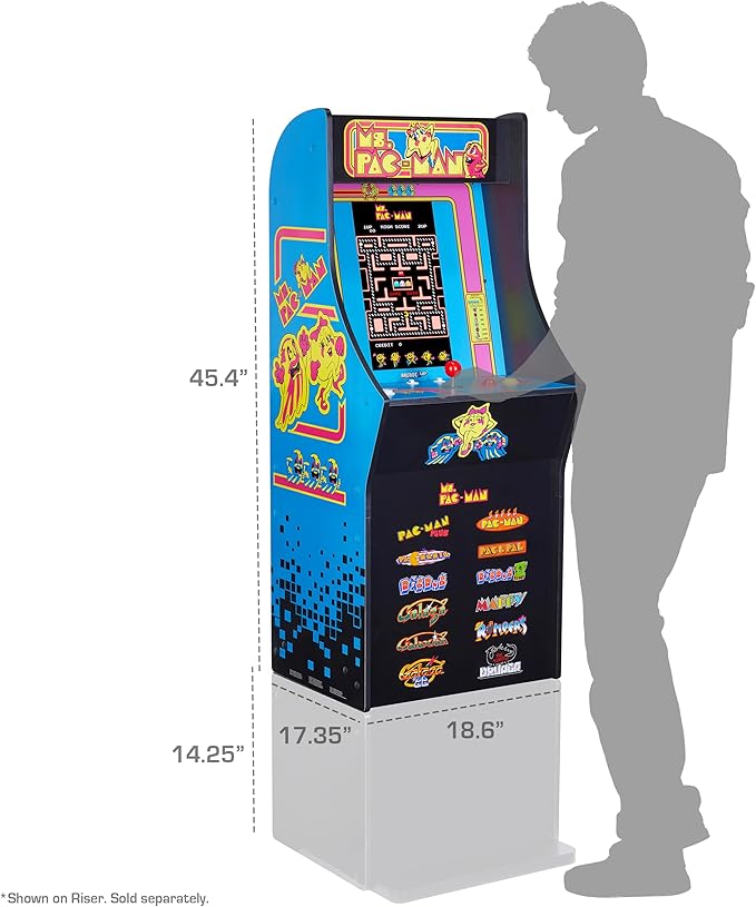 Arcade1Up Ms. Pac-Man Classic SE Arcade Machine
