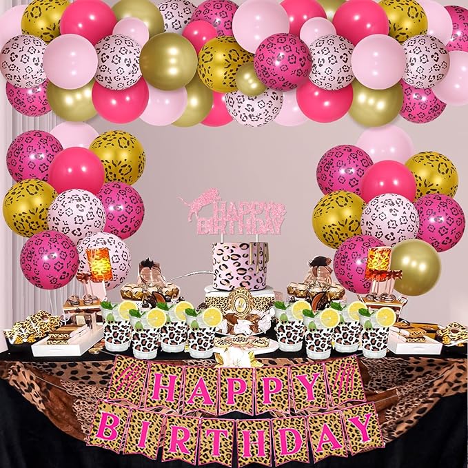 50Pcs Leopard Print Cups, 12 oz Clear Disposable Party Cups for Party Supplies Birthday Camping Barbecues Picnics Graduation Events