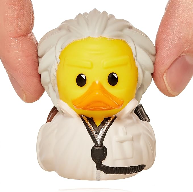 TUBBZ Mini: Back to The Future - Doc Brown Cosplaying Rubber Duck Vinyl Figure