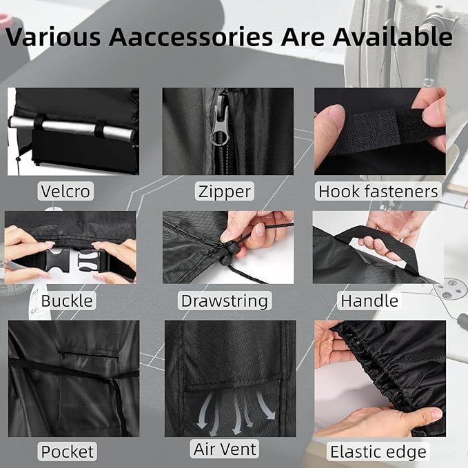 Custom Arcade Machine Cover Cover，Waterproof Dustproof Oxford Fabric(420D/500D/600D) - Customizable Size, Shape, Accessories for Indoor/Outdoor(Black/Gray/Beige)