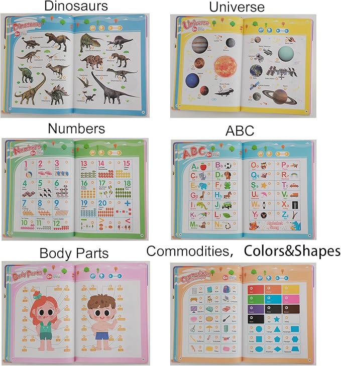 First English Words Sound Book for Kids - My First English Sound Book with Speak and Spell Feature, 13 Themes 300+ Words Picture-Audio Books for Kids