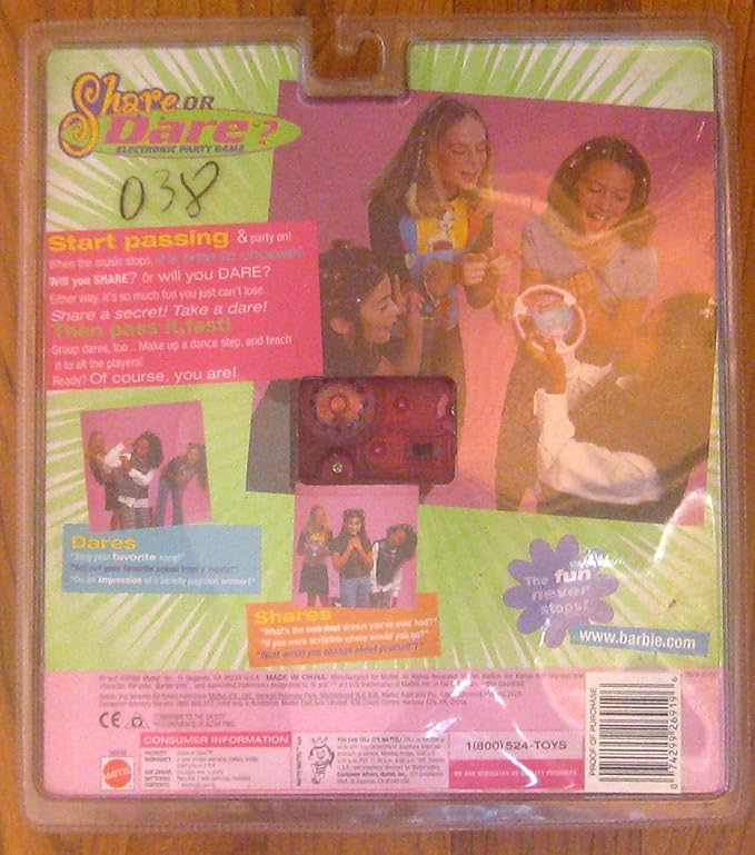 Barbie Share or Dare? Electronic Party Game