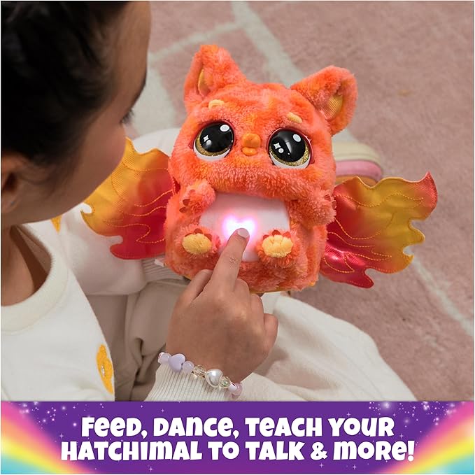 Hatchimals Alive, Mystery Hatch Tigrette, Surprise Interactive Toy & Egg with Mist, Lights & Sounds (Styles May Vary), Kids Toys for Girls & Boys