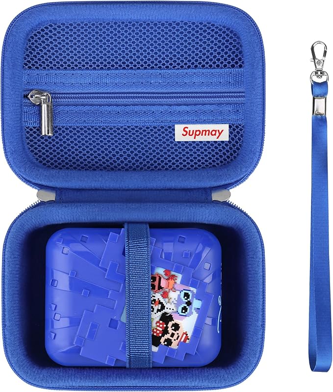 Carrying Case for Bitzee Disney/Magicals/Wizarding World Harry Potter Interactive Characters Inside Interactive Toy Digital Pet, Disney Toys & Digital Pet Kids Toys for Girls & Boys, Deep Blu