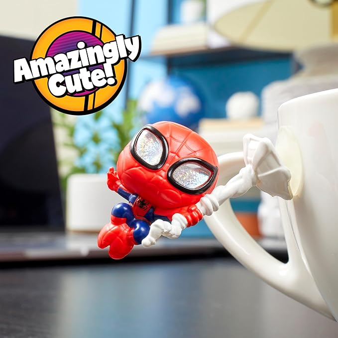 Marvel Doorables Spider-Verse Collector Capsule, Collectible Toy Figures, Easter Basket Fillers, Gifts, Presents, Boys and Girls Ages 5 Up