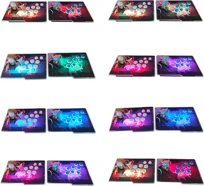FVBADE[50000 in 1 Pandora Ultra Pandora Box Retro Games Arcade Game Console with Two Separate Host for PC & Projector & TV 3D Games 1-4 Players Category Favorite List Save/Search/Hide/Pause