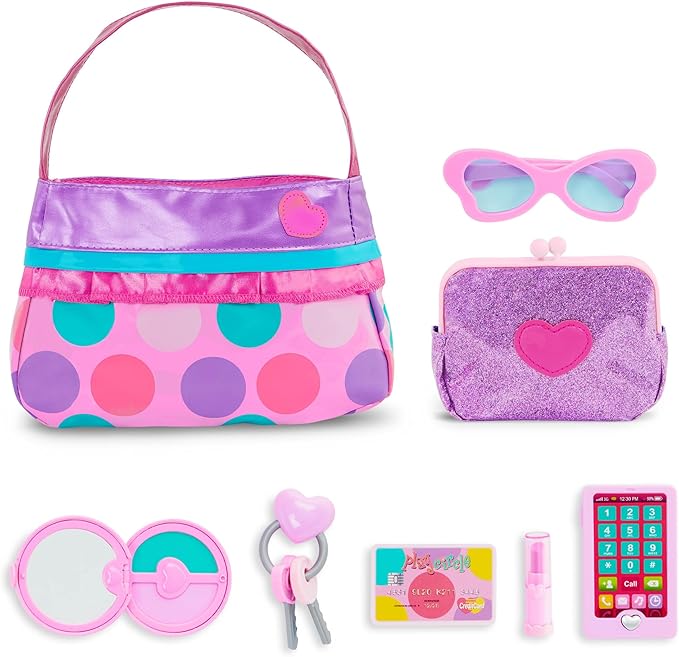 Battat – Play Circle – Makeup & Beauty Set – Dress Up Fashion Accessories – Pretend Play – Princess Purse Set – 3+ Years