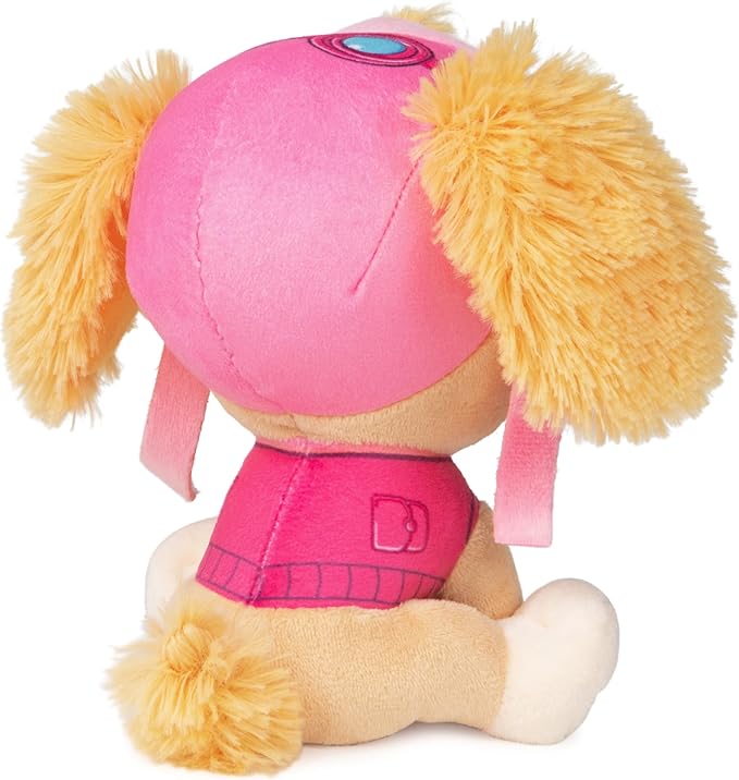 GUND Official PAW Patrol Skye in Signature Aviator Pilot Uniform Plush Toy, Stuffed Animal for Ages 1 and Up, 6" (Styles May Vary)