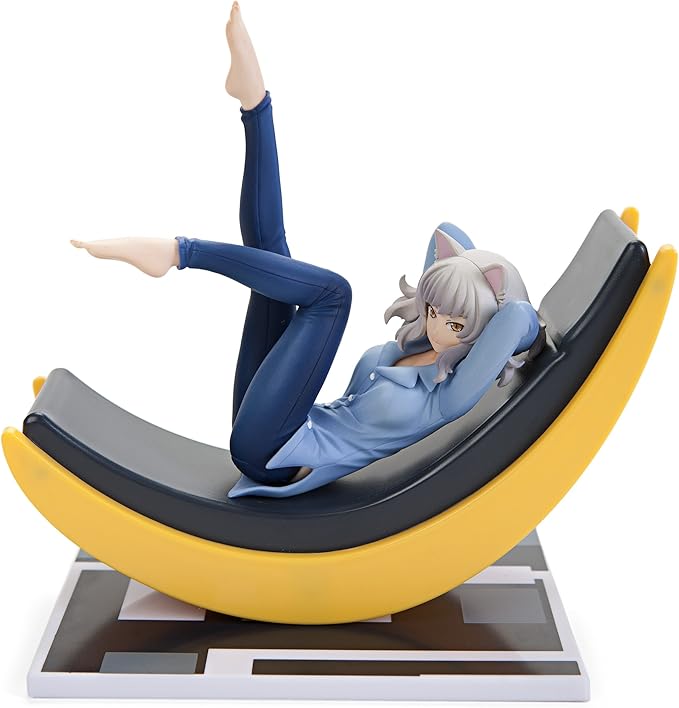 Taito Monogatari Series: Black Hanekawa Figure - Anime Figure - Teen, Young Adult - Includes Assembly Parts