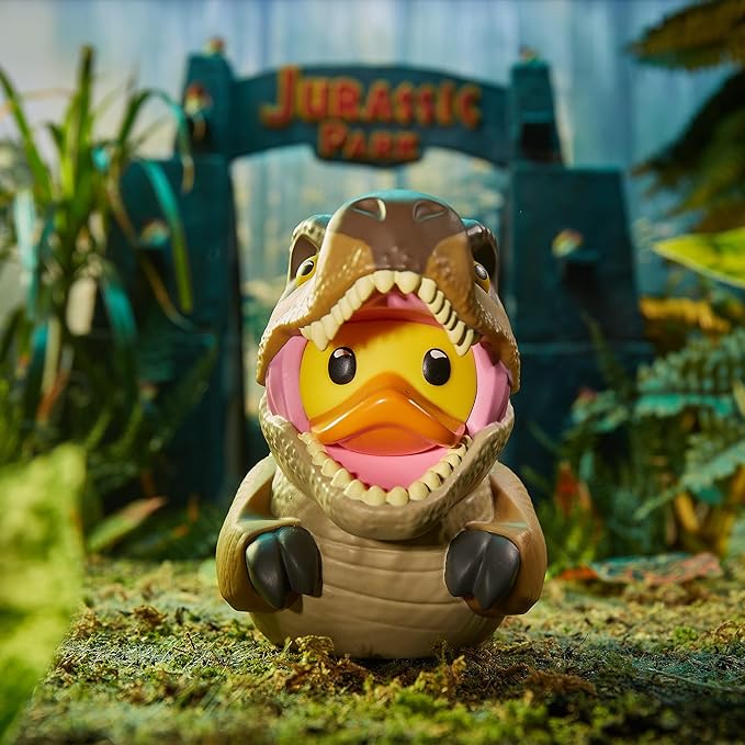 TUBBZ Boxed Edition: Jurassic World Rebirth - T-Rex Cosplaying Rubber Duck Vinyl Figure