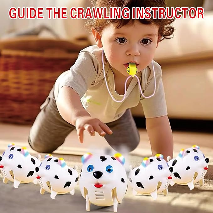 Robot Dog,Toy Puppy,Whistle Puppy,Voice-Controlled Sensing Children's Interactive Toys That Can Run and Jump