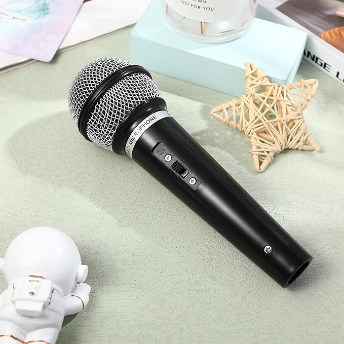 1pc Fake Microphone Toy for Toddlers Kids Toy Microphone Prop for Party Stage Performance