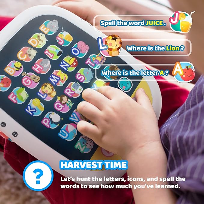BEST LEARNING Touch & Learn Tablet – Educational Toy for Toddlers Ages 2-5 | Learn Alphabet, Words, Shapes, Music & Quiz Games | Interactive Talking Toy for Kids | Perfect Christmas & Birthday Gift