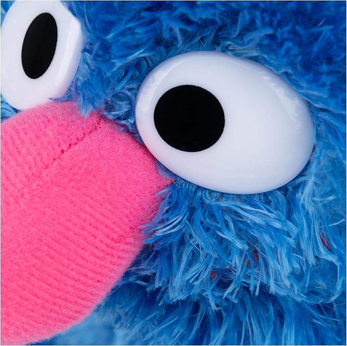 GUND Sesame Street Official Grover Muppet Plush, Premium Plush Toy for Ages 1 & Up, Blue, 14.5”