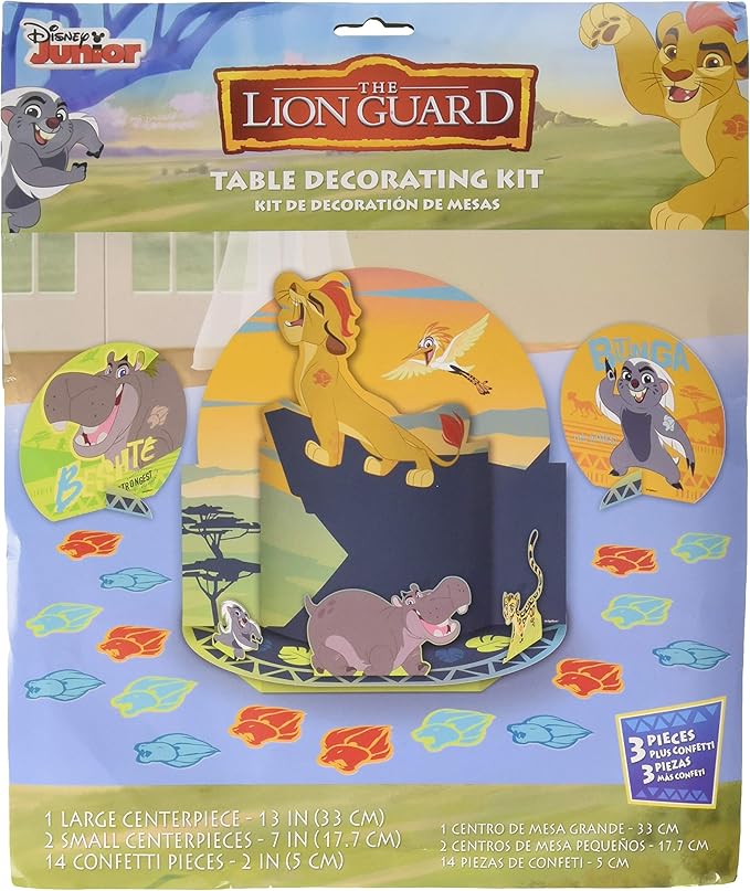 Disney© The Lion Guard Table Decorating Kit, Party Favor