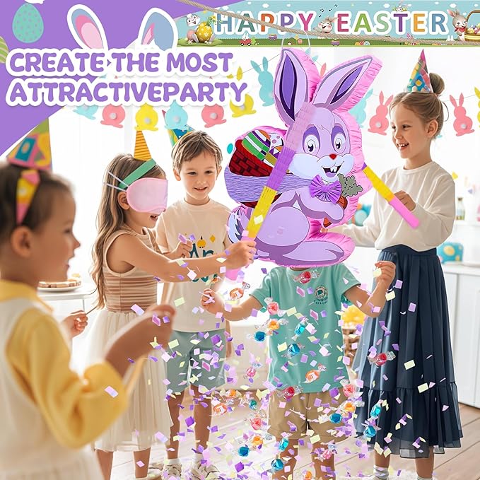 Pinata for Birthday Party Decorations (Bunny)