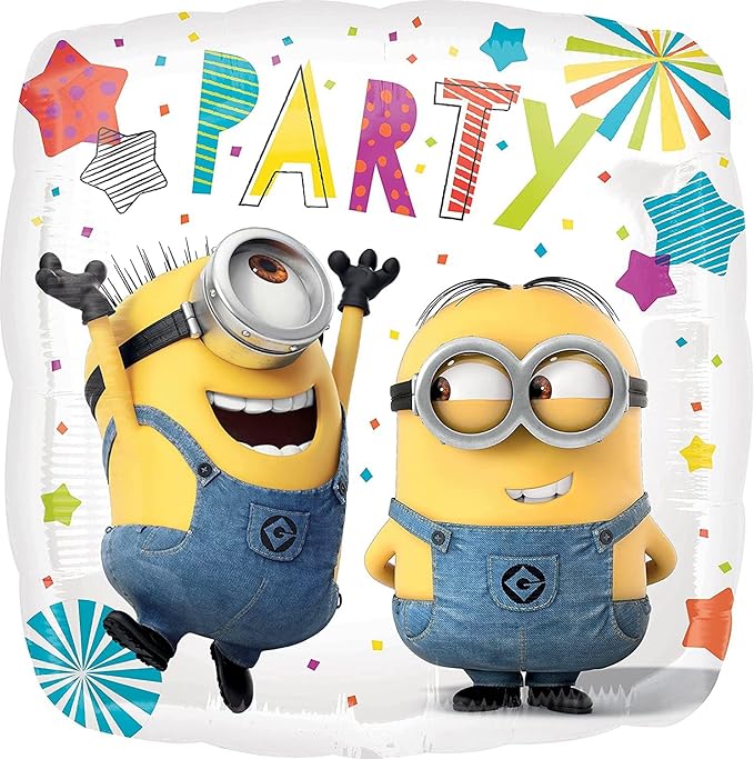Anagram Descpicable Me Minions Stackers Birthday Party Supplies 9 pc Balloon Bouquet Decorations