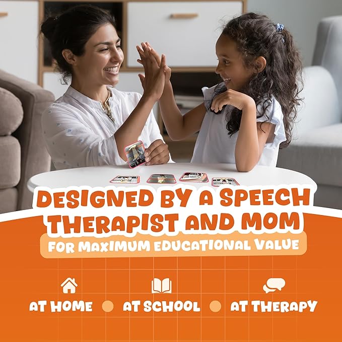 Story Cues 2 Skilled Sequencing Cards, Speech Therapy Materials, Social Skills Game, English Language Learners Games, Storytelling Cards, Sentence Building and Picture Cards