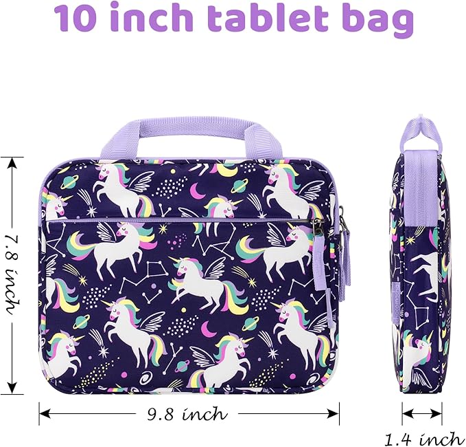 Choco Mocha Kids Tablet Sleeve Bag for Boys & Girls, (10-12.5Inch)