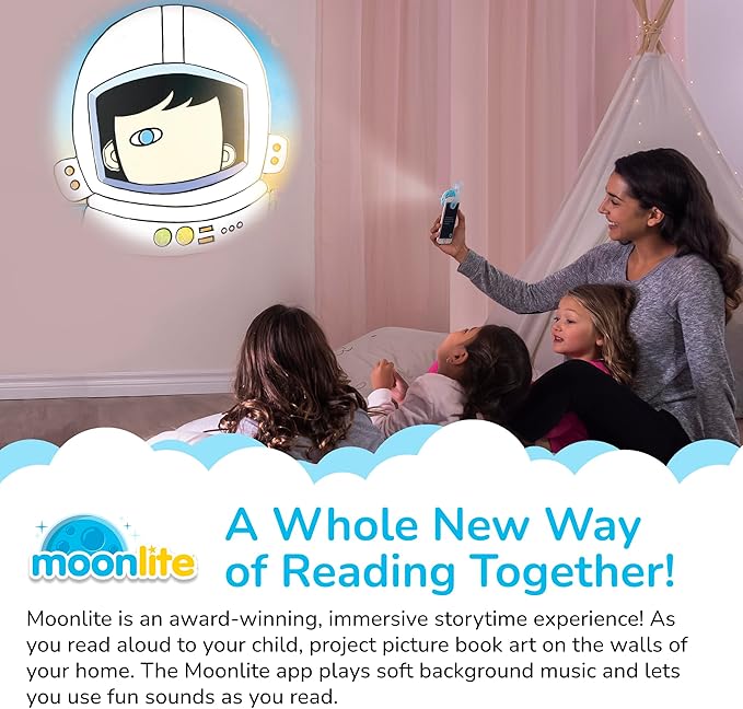 Moonlite Storybook Reels for Flashlight Projector, Kids Toddler | We’re All Wonders | Single Reel Pack Story for 12 Months and Up