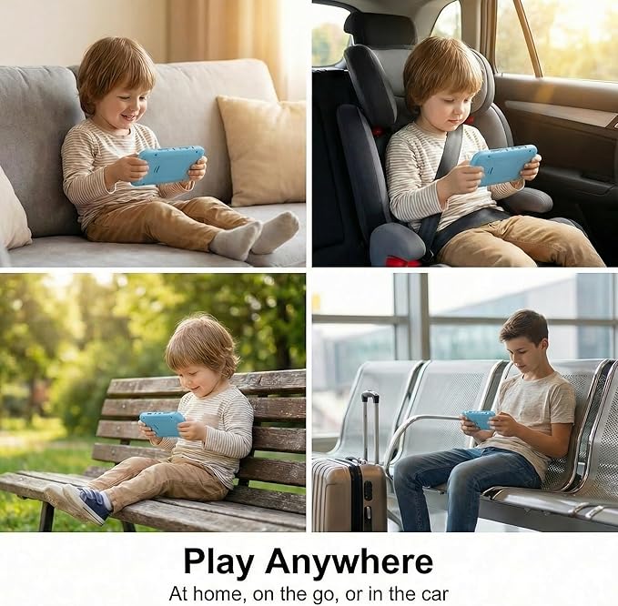 Handheld Game for Kids Toys Gifts - Mini Game Machine Preloaded 220 Video Games, Kids Electronics Toys for Boys Girls Portable Gaming Player
