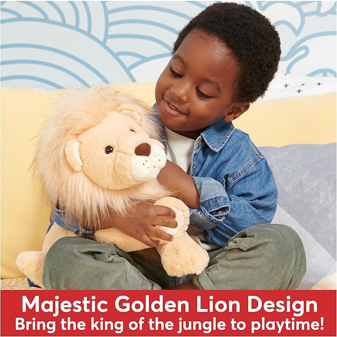 GUND Regis Lion Plush, Lion Stuffed Animal for Ages 1 and Up, Tan/Gold, 12"