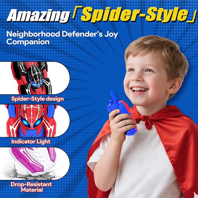 Vvinca Walkie Talkies for Kids 5 Pcs