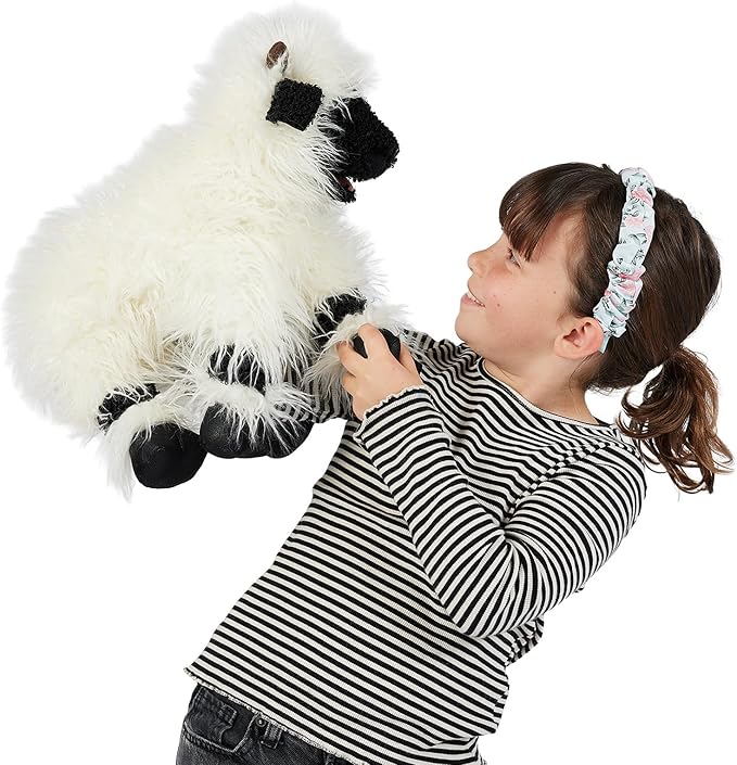 Folkmanis Valais Blacknose Sheep Hand Puppet