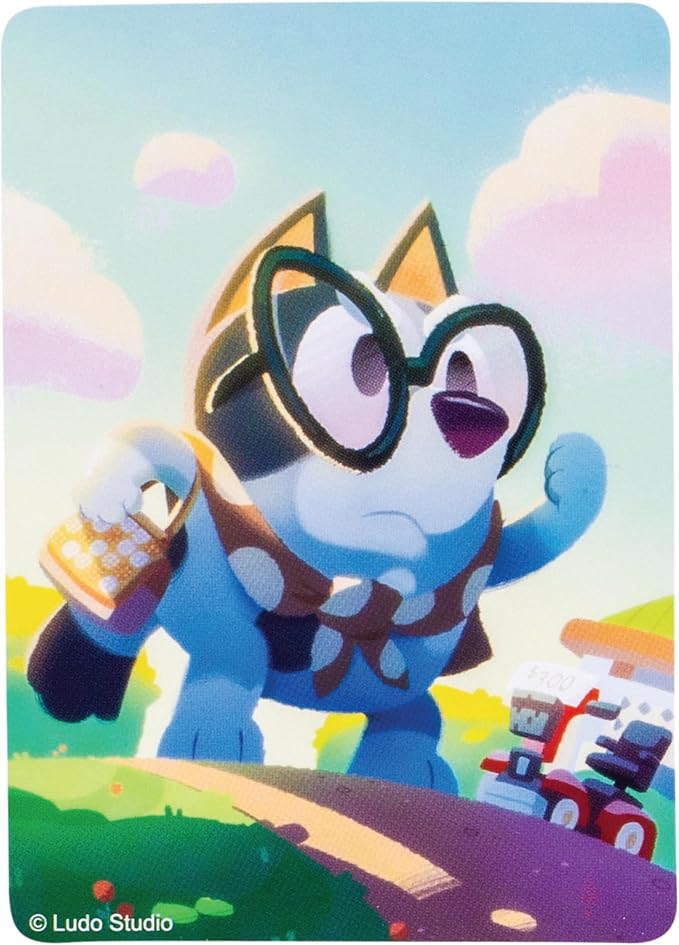 Bluey Studio Collector Figure – Granny Muffin (4" or 10.2 cm), Inspired by Iconic Episode, Premium Detailing, Special Finish. 6 to Collect, Connect, and Display